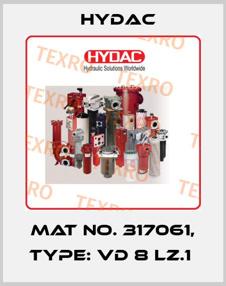 Mat No. 317061, Type: VD 8 LZ.1  Hydac
