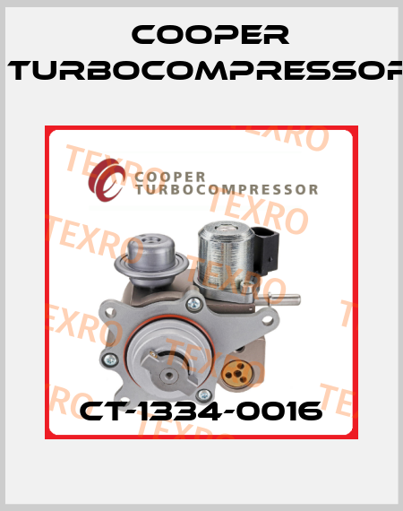 CT-1334-0016 Cooper Turbocompressor