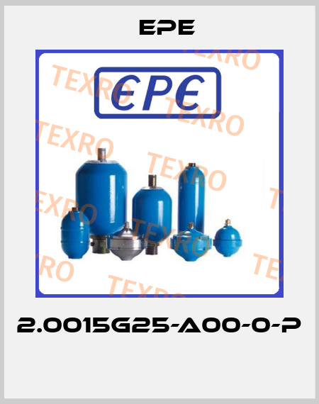 2.0015G25-A00-0-P  Epe