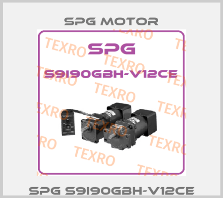 SPG S9I90GBH-V12CE Spg Motor