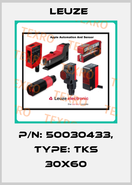 p/n: 50030433, Type: TKS 30X60 Leuze