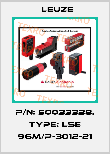 p/n: 50033328, Type: LSE 96M/P-3012-21 Leuze