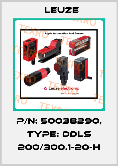 p/n: 50038290, Type: DDLS 200/300.1-20-H Leuze