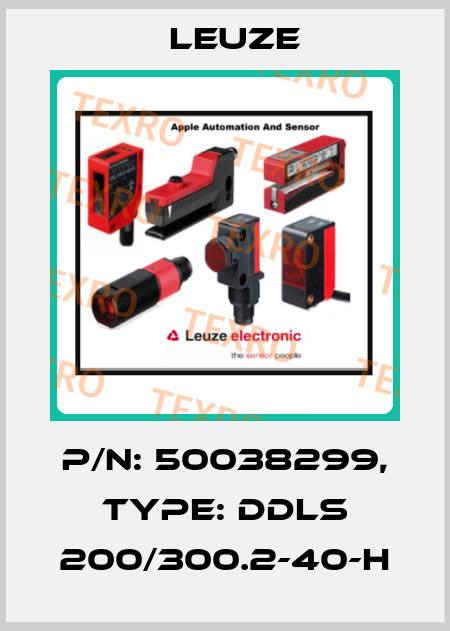 p/n: 50038299, Type: DDLS 200/300.2-40-H Leuze