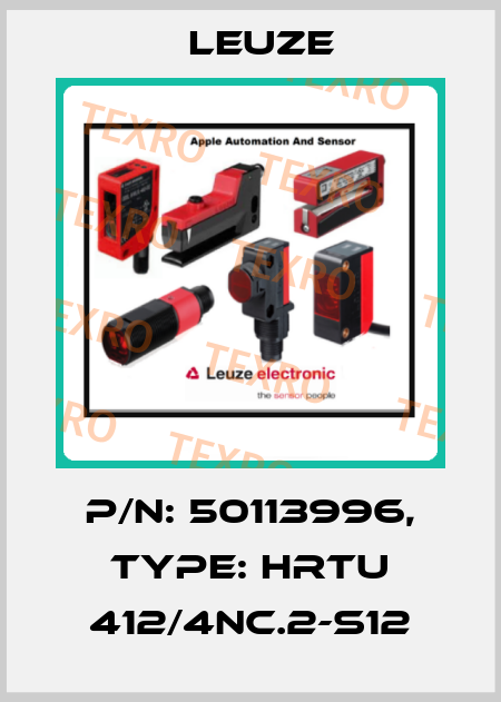 p/n: 50113996, Type: HRTU 412/4NC.2-S12 Leuze