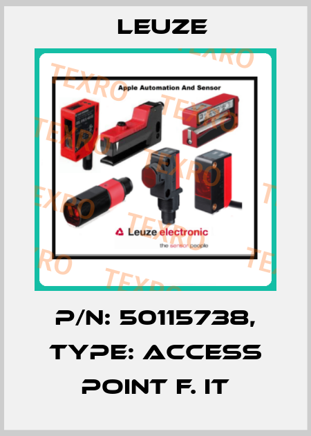 p/n: 50115738, Type: Access Point f. IT Leuze