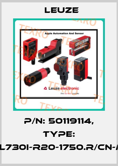 p/n: 50119114, Type: CML730i-R20-1750.R/CN-M12 Leuze