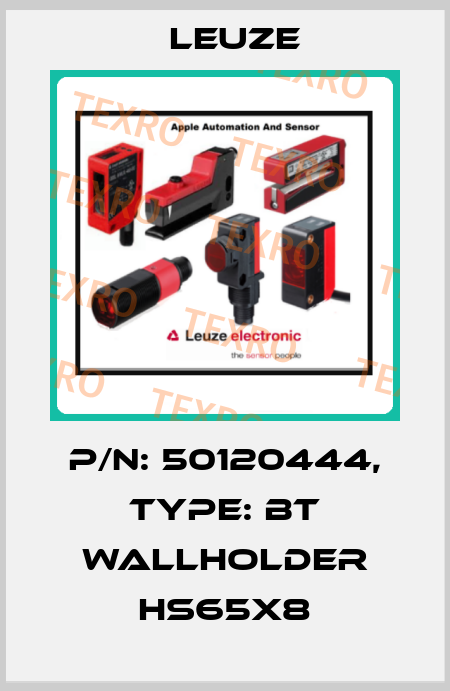 p/n: 50120444, Type: BT Wallholder HS65x8 Leuze