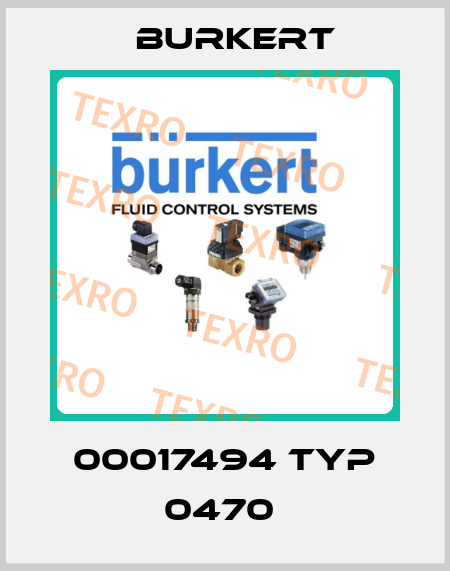 00017494 Typ 0470  Burkert