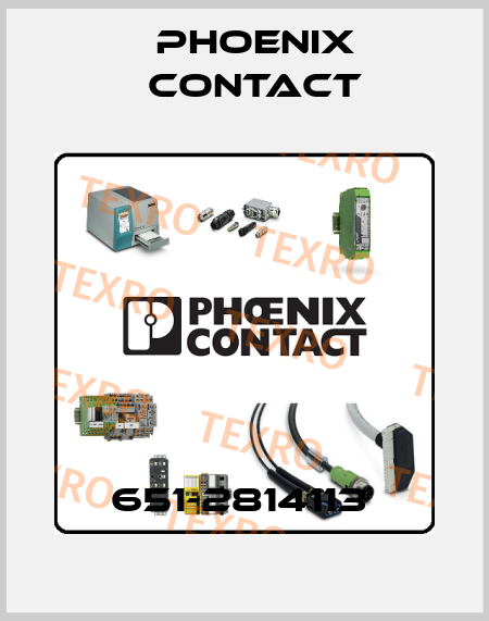 651-2814113  Phoenix Contact