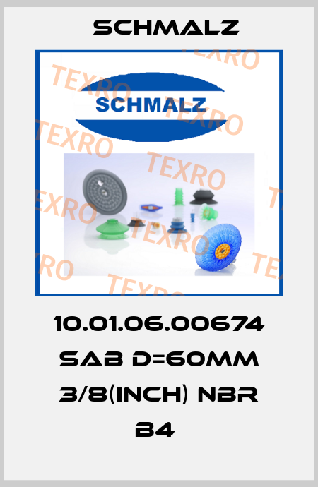 10.01.06.00674 SAB D=60MM 3/8(INCH) NBR B4  Schmalz