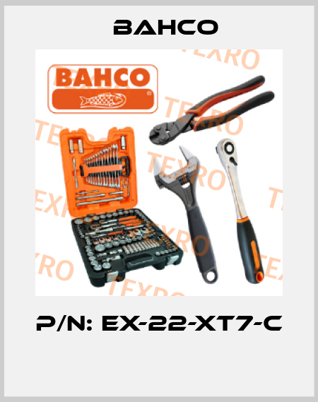 P/N: EX-22-XT7-C  Bahco