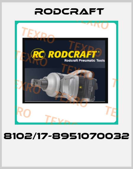 8102/17-8951070032  Rodcraft