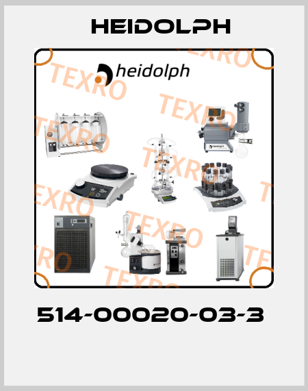 514-00020-03-3   Heidolph