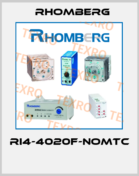 RI4-4020F-NOMTC   Rhomberg