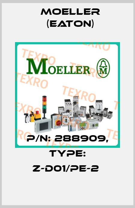 P/N: 288909, Type: Z-D01/PE-2  Moeller (Eaton)