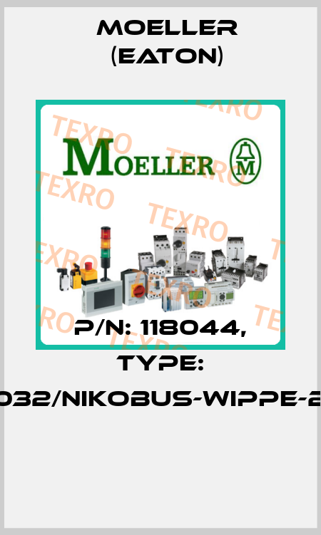 P/N: 118044, Type: 124-00032/NIKOBUS-WIPPE-2X1/2-IR  Moeller (Eaton)