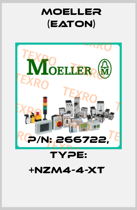 P/N: 266722, Type: +NZM4-4-XT  Moeller (Eaton)