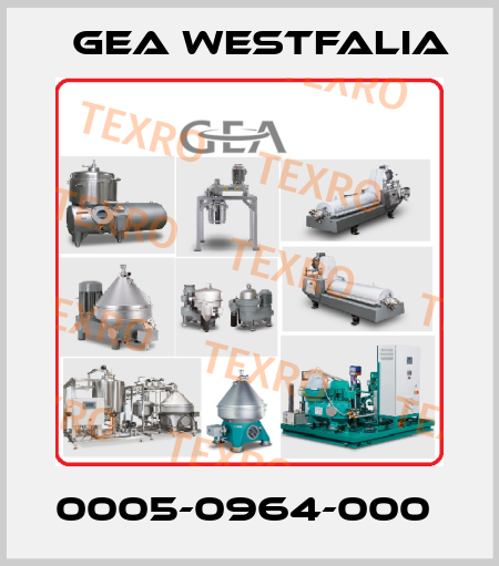 0005-0964-000  Gea Westfalia