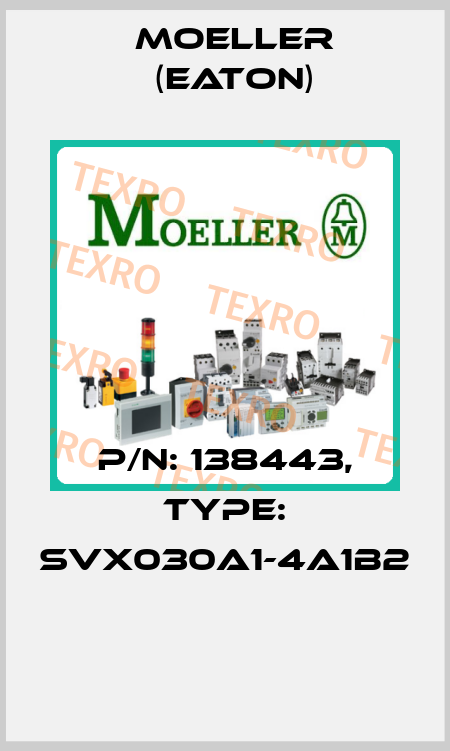 P/N: 138443, Type: SVX030A1-4A1B2  Moeller (Eaton)