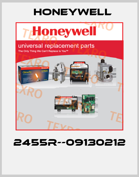 2455R--09130212  Honeywell