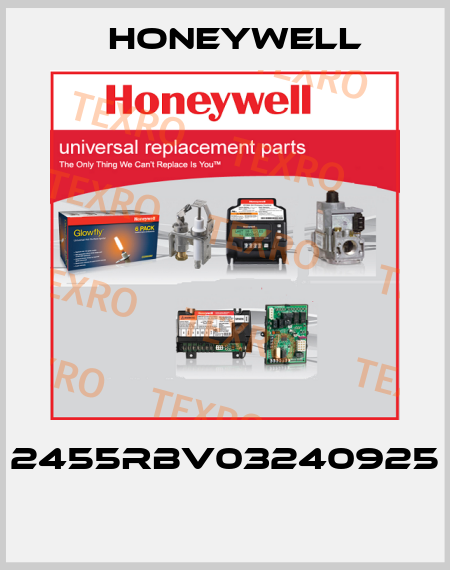 2455RBV03240925  Honeywell