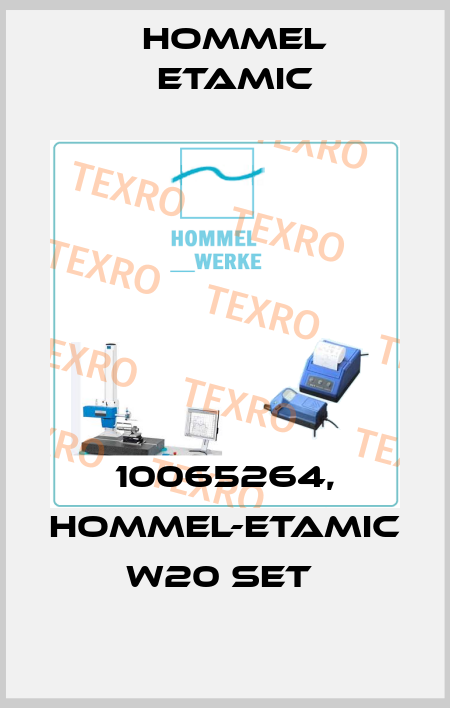 10065264, HOMMEL-ETAMIC W20 Set  Hommel Etamic