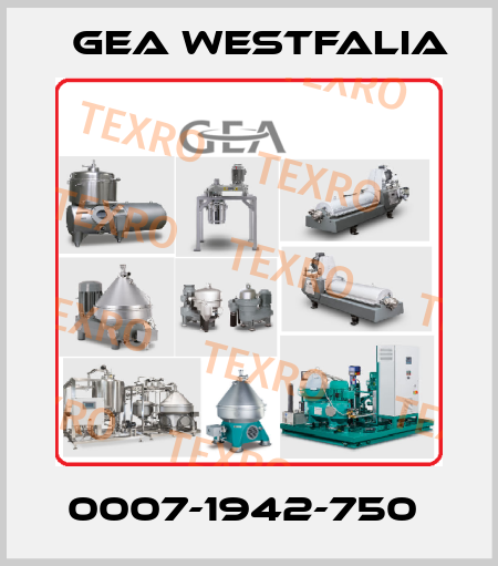 0007-1942-750  Gea Westfalia