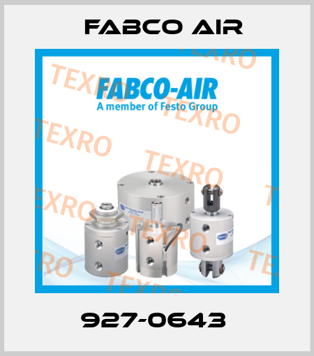 927-0643  Fabco Air
