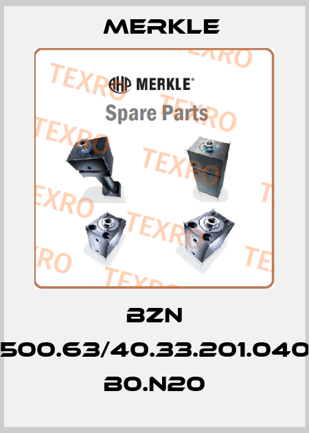 BZN 500.63/40.33.201.040 B0.N20 Merkle