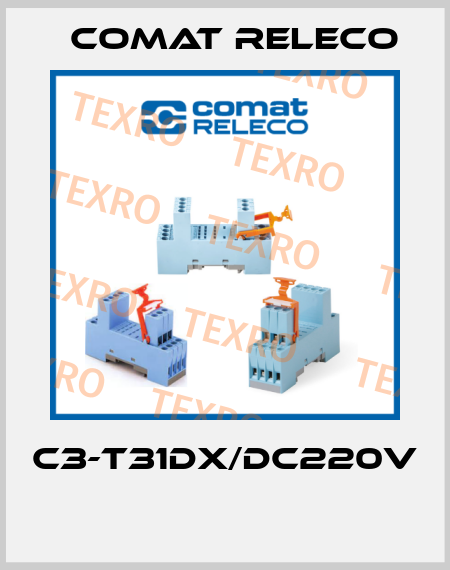 C3-T31DX/DC220V  Comat Releco