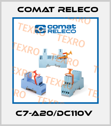 C7-A20/DC110V  Comat Releco