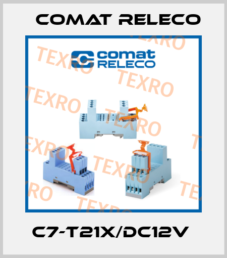 C7-T21X/DC12V  Comat Releco