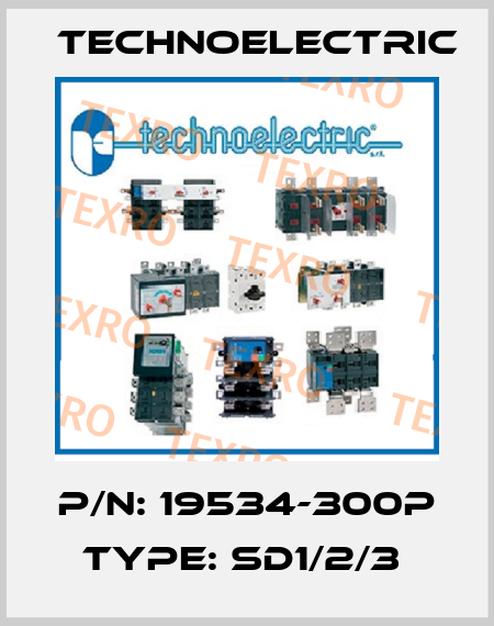 P/N: 19534-300P Type: SD1/2/3  Technoelectric
