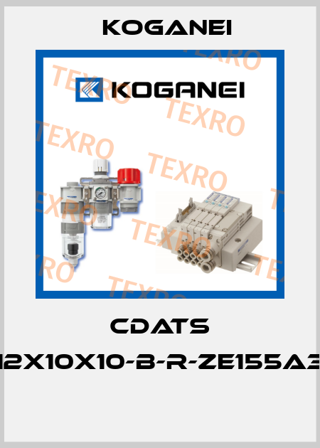 CDATS 12X10X10-B-R-ZE155A3  Koganei