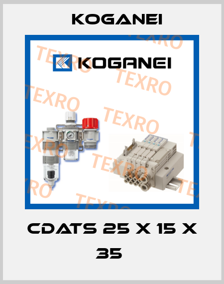 CDATS 25 X 15 X 35  Koganei