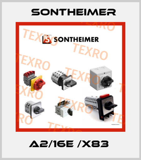 A2/16E /X83  Sontheimer
