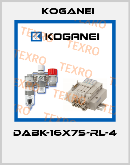 DABK-16X75-RL-4  Koganei