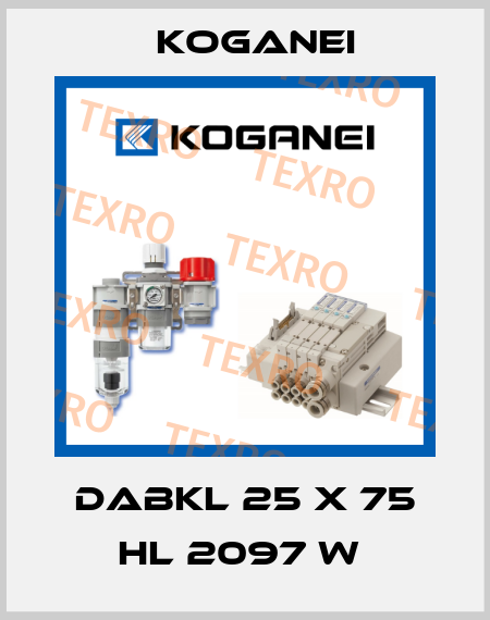 DABKL 25 X 75 HL 2097 W  Koganei