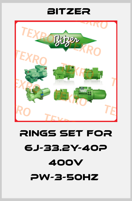 Rings Set for 6J-33.2Y-40P 400V PW-3-50Hz  Bitzer