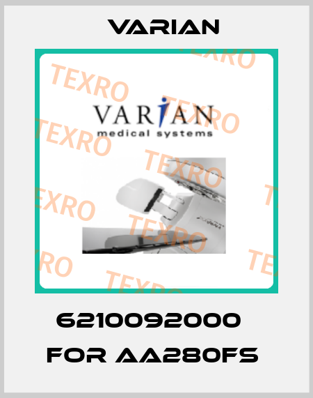 6210092000   FOR AA280FS  Varian
