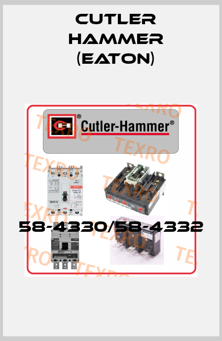 58-4330/58-4332  Cutler Hammer (Eaton)