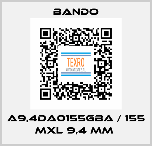 A9,4DA0155GBA / 155 MXL 9,4 mm  Bando