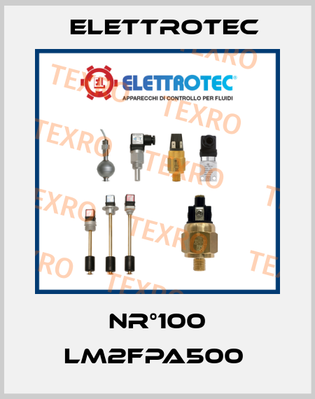 Nr°100 LM2FPA500  Elettrotec