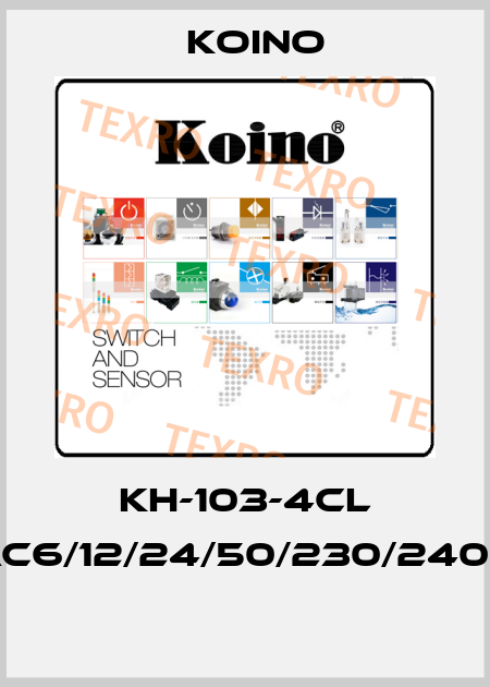 KH-103-4CL (AC6/12/24/50/230/240V)  Koino