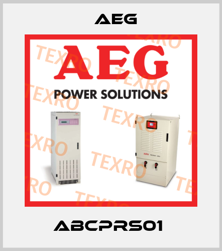 ABCPRS01  AEG