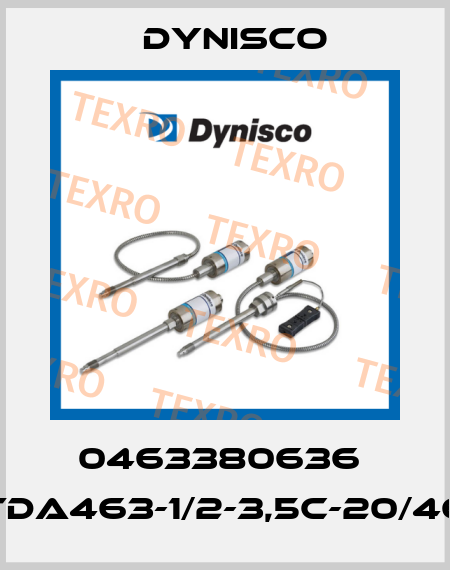 0463380636  TDA463-1/2-3,5C-20/46 Dynisco