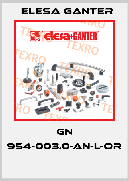 GN 954-003.0-AN-L-OR  Elesa Ganter