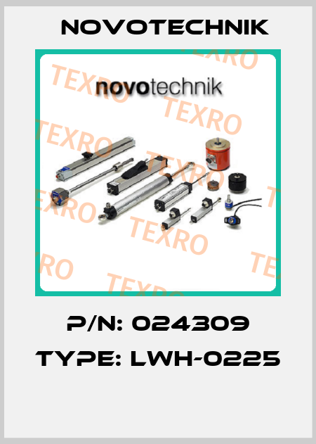 P/N: 024309 Type: LWH-0225  Novotechnik