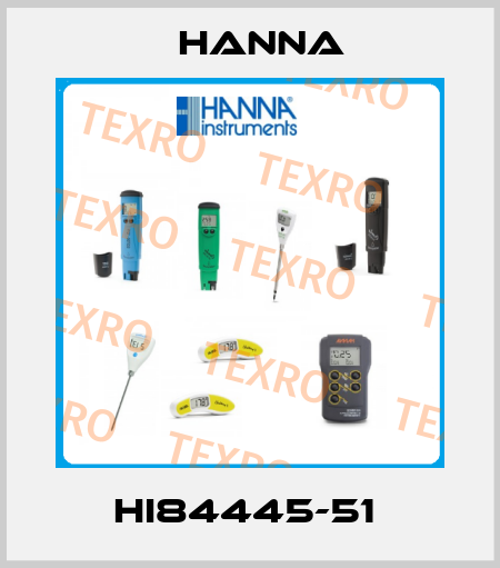 HI84445-51  Hanna